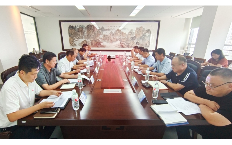 堅(jiān)定信心 破局立勢(shì)丨東營(yíng)市建筑業(yè)聯(lián)合會(huì)第五屆理事會(huì)第一次會(huì)長(zhǎng)辦公會(huì)在天華實(shí)業(yè)集團(tuán)召開(kāi)