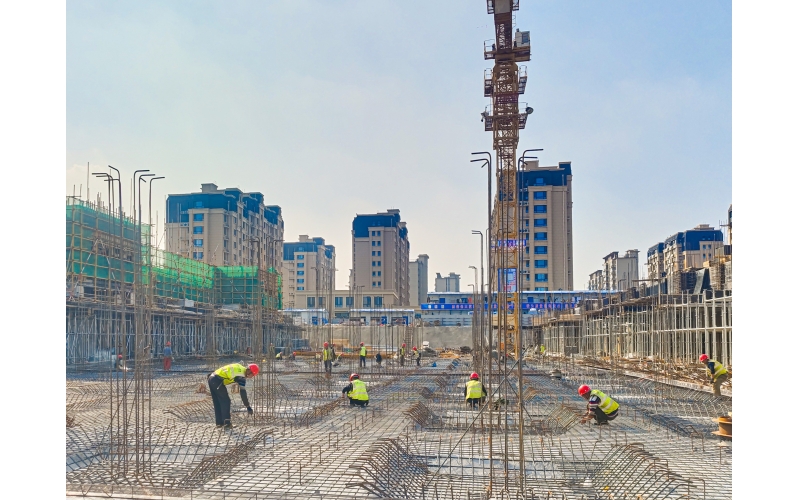 搶抓施工黃金期 河北鹽山項(xiàng)目建設(shè)再提速